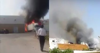 Plane crashes near supermarket in Portugal, killing all on board