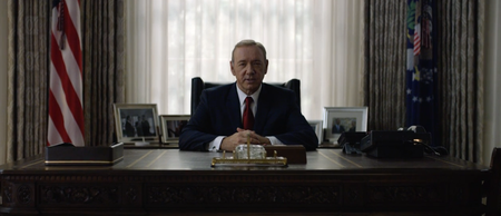 Irish actress features in the first sneak peek at the brand new season of House Of Cards on Netflix