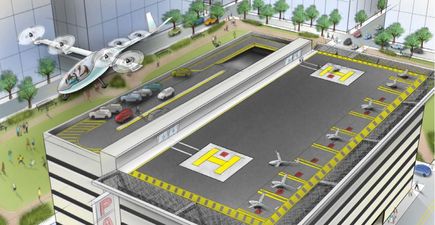 You may soon be able to book a flying-car via Uber