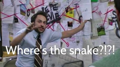 The internet has gone a little nuts trying to find the snake in this picture