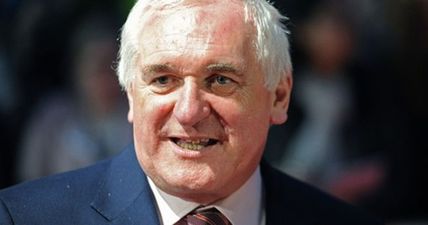 Bertie Ahern has some interesting thoughts on a united Ireland