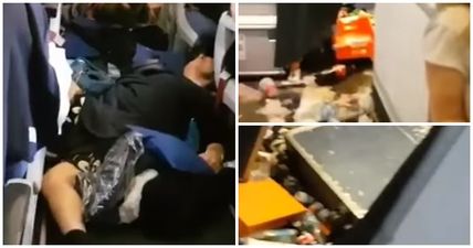 WATCH: Footage shows aftermath of turbulence on Moscow/Bangkok flight that injured at least 27 people