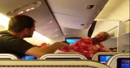 WATCH: Man arrested for choking attendant and fighting with another passenger on plane in Japan