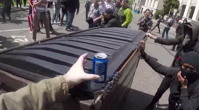 VIDEO: This hero tried to stop Berkeley protests by offering around cans of Pepsi