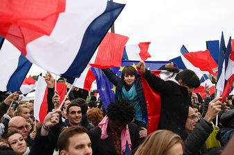 Exit polls show a clear winner in France’s Presidential election