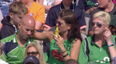 WATCH: Some Irish fans were really feeling the heat watching the cricket on Sunday