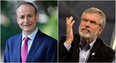 Gerry Adams and Micheal Martin had drastically different things to say about Enda Kenny’s leadership