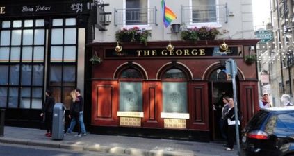 The George nightclub was the victim of sick vandalism last night