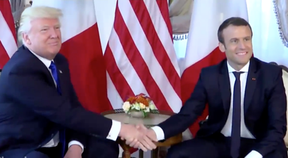 WATCH: Once again, the internet is talking about one of Donald Trump’s handshakes