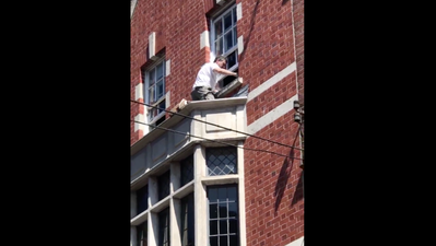 WATCH: We think we’ve found the most fearless handyman in Ireland