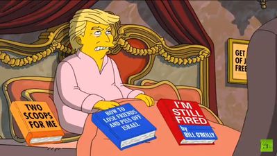 WATCH: The Simpsons catch up on Trump at Day 125, and things are as bleak as possible