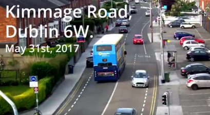 WATCH: Scary footage shows car flipping over after collision in Dublin