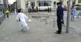 WATCH: Nothing to see here, just a Garda and a nun playing keepy-uppies in Limerick city