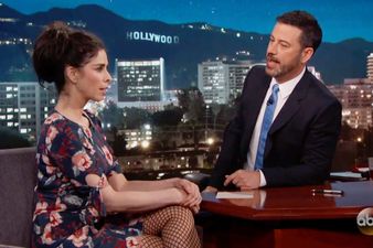 WATCH: Jimmy Kimmel chats to ex-girlfriend Sarah Silverman about her near-death experience