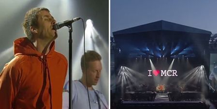 Goosebumps as Liam Gallagher sings a mesmeric version of Live Forever at One Love Manchester