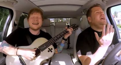 WATCH: Ed Sheeran’s Carpool Karaoke has landed and it’s going to be the most popular yet