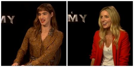 The ladies of The Mummy talk about what it feels like to kick Tom Cruise’s ass