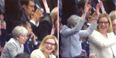 Theresa May just did a Mexican wave. It went exactly as you’d imagine.