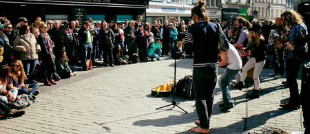 Meet the Galway Street Club, a 15-piece street band who are taking the world by storm