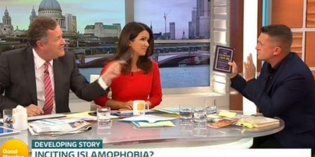 VIDEO: Piers Morgan goes up against anti-Islamic Tommy Robinson on Good Morning Britain