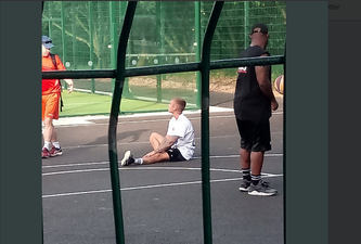 PICS: Here’s Justin Bieber just casually shooting hoops in Bushy Park in Dublin