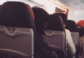 WATCH: Pilot tells passengers to say a prayer as plane shudders violently after departing Australia