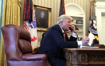 Donald Trump kept on hold for “at least 90 seconds” in call with Taoiseach Leo Varadkar