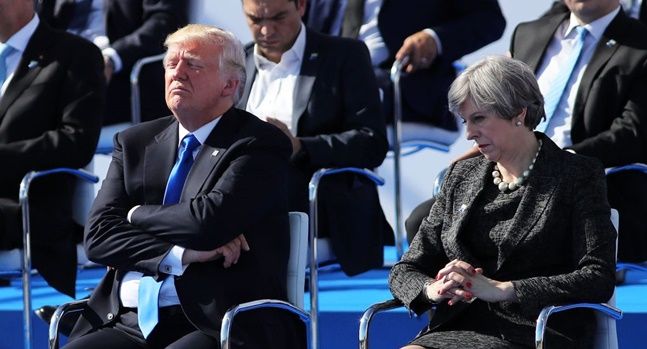 Donald Trump UK visit