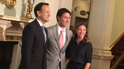 PICS: Leo Varadkar has done what no one has done before, out-socked Justin Trudeau