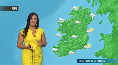 People have complained to Met Éireann that forecasters are showing too much underwear
