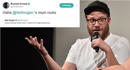 Seth Rogen has just been ruined on Twitter by his mammy