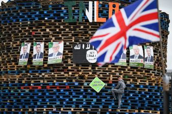 Michelle O’Neill condemns bonfires in Northern Ireland as she asks people not to be “involved in street disorder”