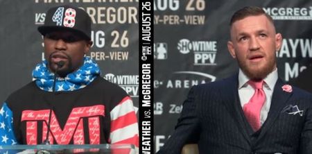 SHOWTIME release statement amid claims Conor McGregor’s mic was cut off during Floyd Mayweather press conference