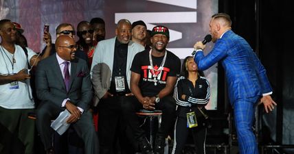 WATCH: Irish fans chant ‘F**k the Mayweathers’ at McGregor press conference in Toronto