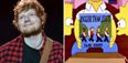 This is what Ed Sheeran is going to look like when he stars in The Simpsons