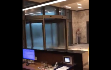 VIDEO: You might never walk through a revolving door again after watching this