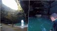 WATCH: Man finds a stunningly beautiful cave while cave surfing in Kerry