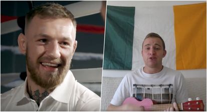 Conor McGregor makes a class gesture to Irish fan who wrote brilliant song about him