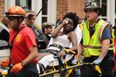 Car crashes into crowd protesting against white supremacists march in Charlottesville