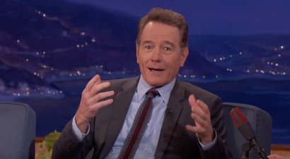 Bryan Cranston told a very NSFW public sex story on Conan O’Brien this week