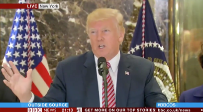 Here are some of the things Donald Trump said during Tuesday night’s press conference