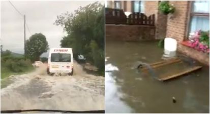 PICS: There was some serious flooding in parts of Ireland on Tuesday night