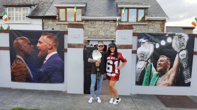 These fans have turned their Dublin home into an incredible McGregor shrine ahead of tonight’s fight