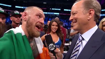 WATCH: “Anyone wants a knock, give me a shout.” Conor McGregor’s post fight interview was hilarious