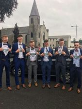 PICS: Six boys from Westmeath ditched their debs dates to play championship football instead