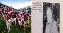 PIC: Paddy Losty would have appreciated the Galway Pintman flag in Hill 16 yesterday