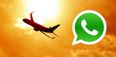 Airline passengers could soon check-in and get their boarding passes on WhatsApp