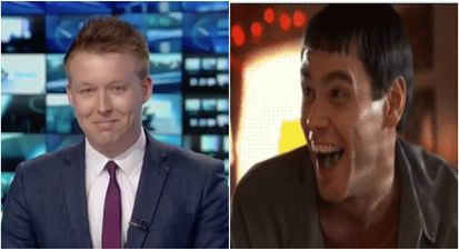 An Irish newsreader could barely hold it together while reading a bizarre news report