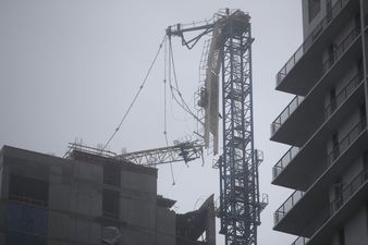 PICS: Hurricane Irma snaps a crane in two as it rips through downtown Miami
