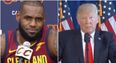 LeBron James has explained the tweet he sent about Donald Trump